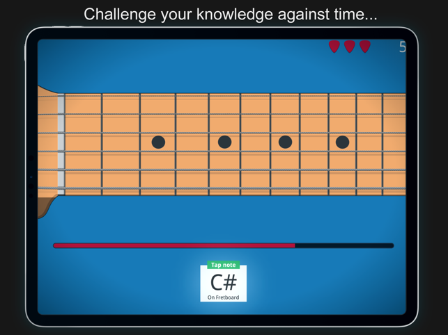 ‎Guitario: Guitar Notes Trainer Screenshot