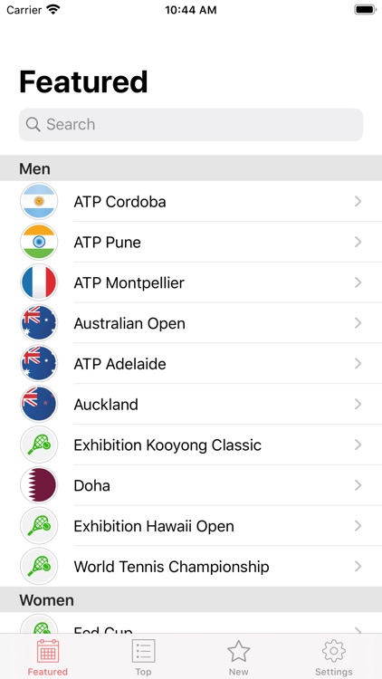 Tennis Calendar screenshot-3