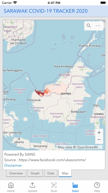 COVIDTrace Sarawak screenshot-3