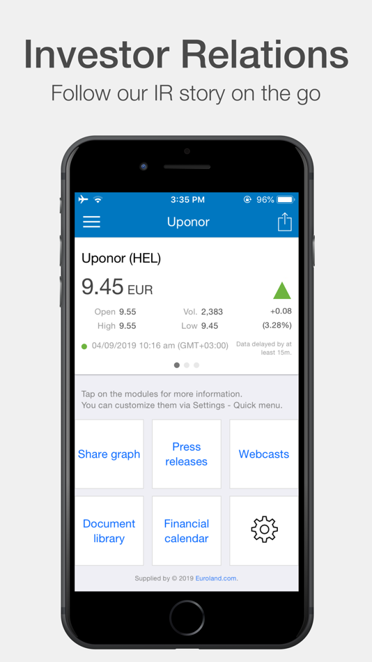 Uponor Investor Relations - 3.3.3 - (iOS)