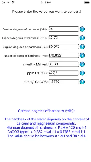 Converter for Water Hardness screenshot 4