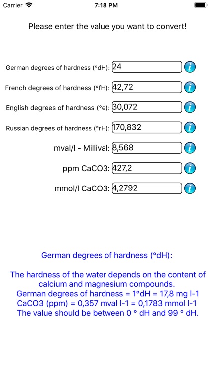 Converter for Water Hardness screenshot-3