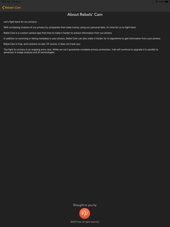 Screenshot #4 pour Rebels' Cam