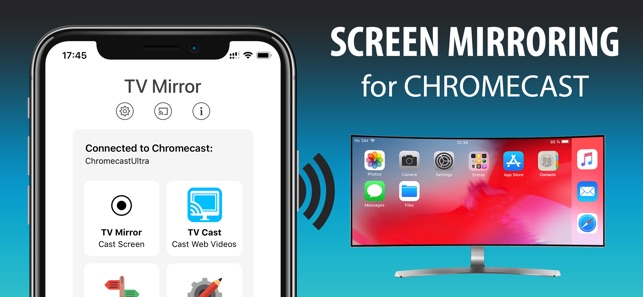 TV Mirror for Chromecast(圖1)-速報App