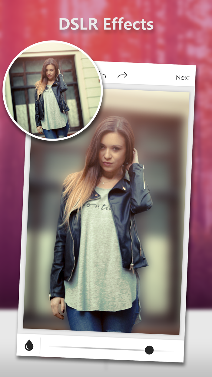 DSLR Camera - Blur Photos Make