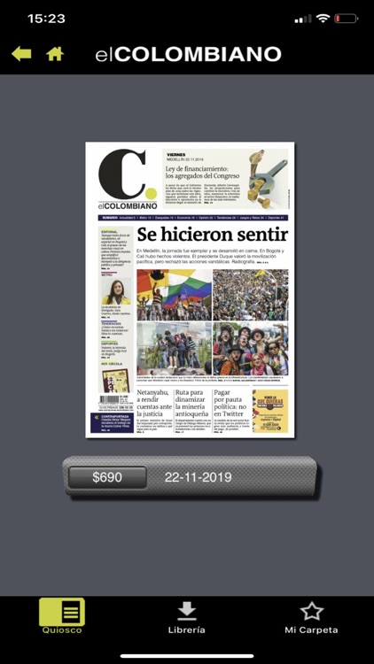 El Colombiano Versión Impresa screenshot-3