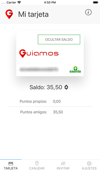 Screenshot #2 pour Guiamos Card