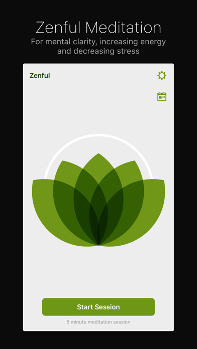 Screenshot #1 pour Zenful: Calm, Relax & Meditate