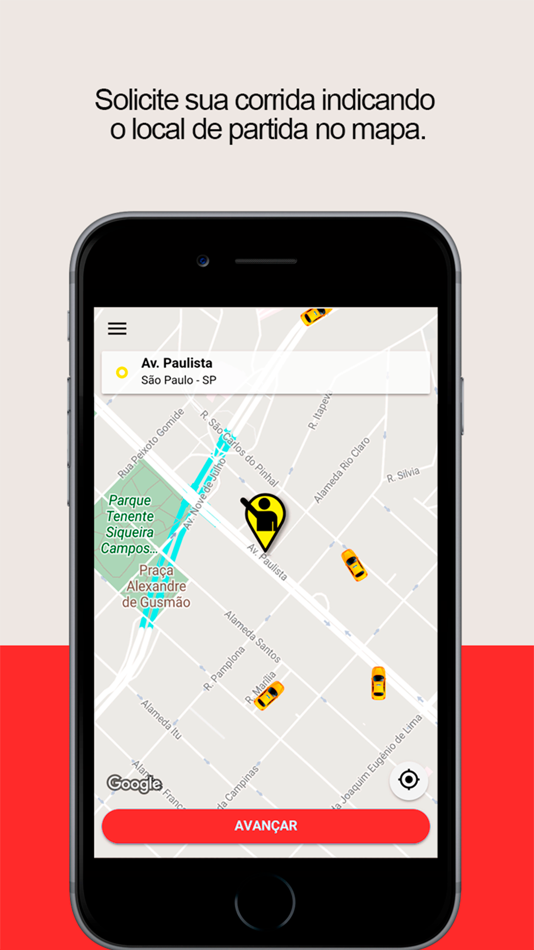 Chame Taxi (iOS) 由: COOPERATIVA DE TRANSPORTE DOS CONDUTORES AUTONOMOS DE TAXI DE SAO PAULO - COOPER CHAME TAXI Chame Taxi (iOS) 由: COOPERATIVA DE TRANSPORTE DOS CONDUTORES AUTONOMOS DE TAXI DE SAO PAULO - COOPER CHAME TAXI