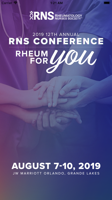 How to cancel & delete Rheumatology Nurses Society from iphone & ipad 1