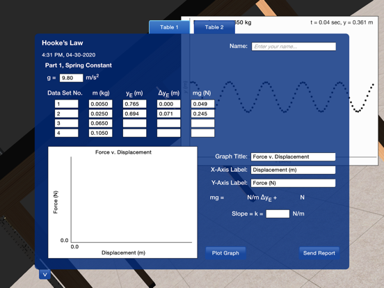 Screenshot #6 pour PP+ Hooke's Law