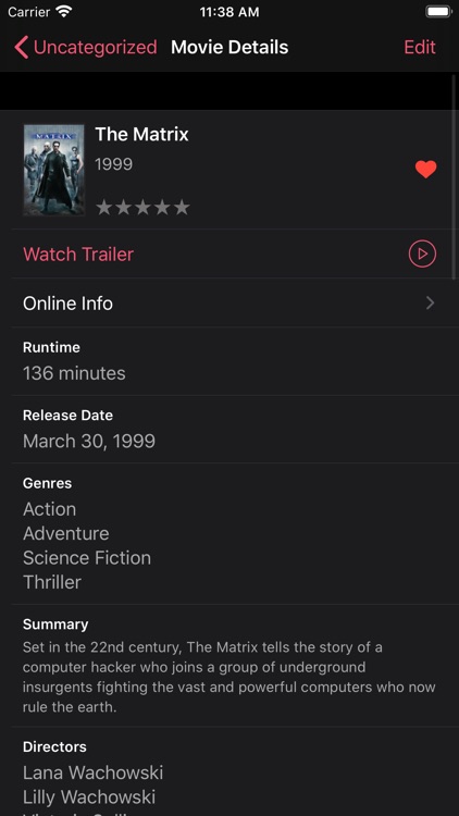 MovieBuddy: Movie Manager