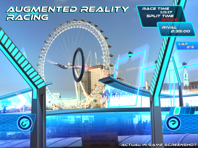 【iOS APP】Lightstream Racer 擴增實境光速賽車手 – Dr.愛瘋 APP Navi