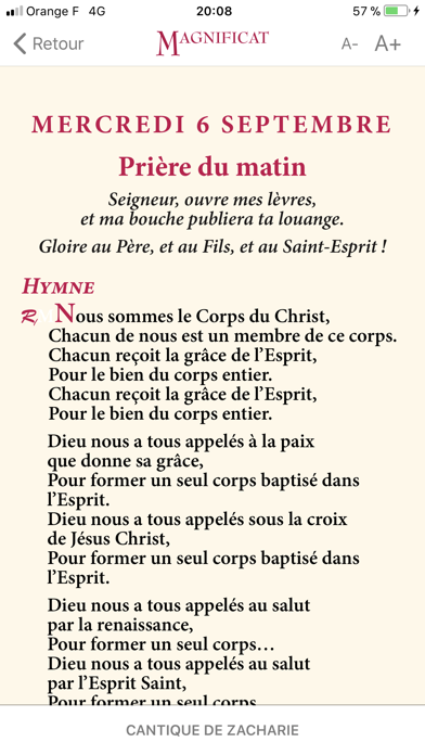 Magnificat (Edition française) Screenshot