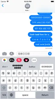 How to cancel & delete new fonts for iphone 2