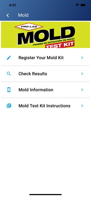 pro lab Mold test kit - NEW