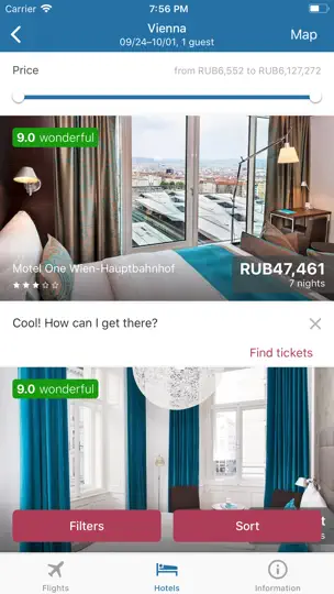 Captura de pantalla de Aviadiscount авиабилеты дешево en iPhone 4