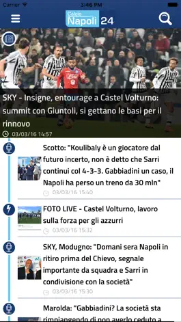 Game screenshot CalcioNapoli24 apk