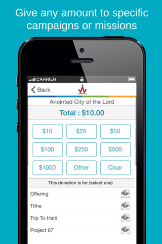 Givelify Mobile Giving App screenshot 4