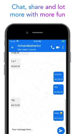 Game screenshot Leenkup Messenger apk