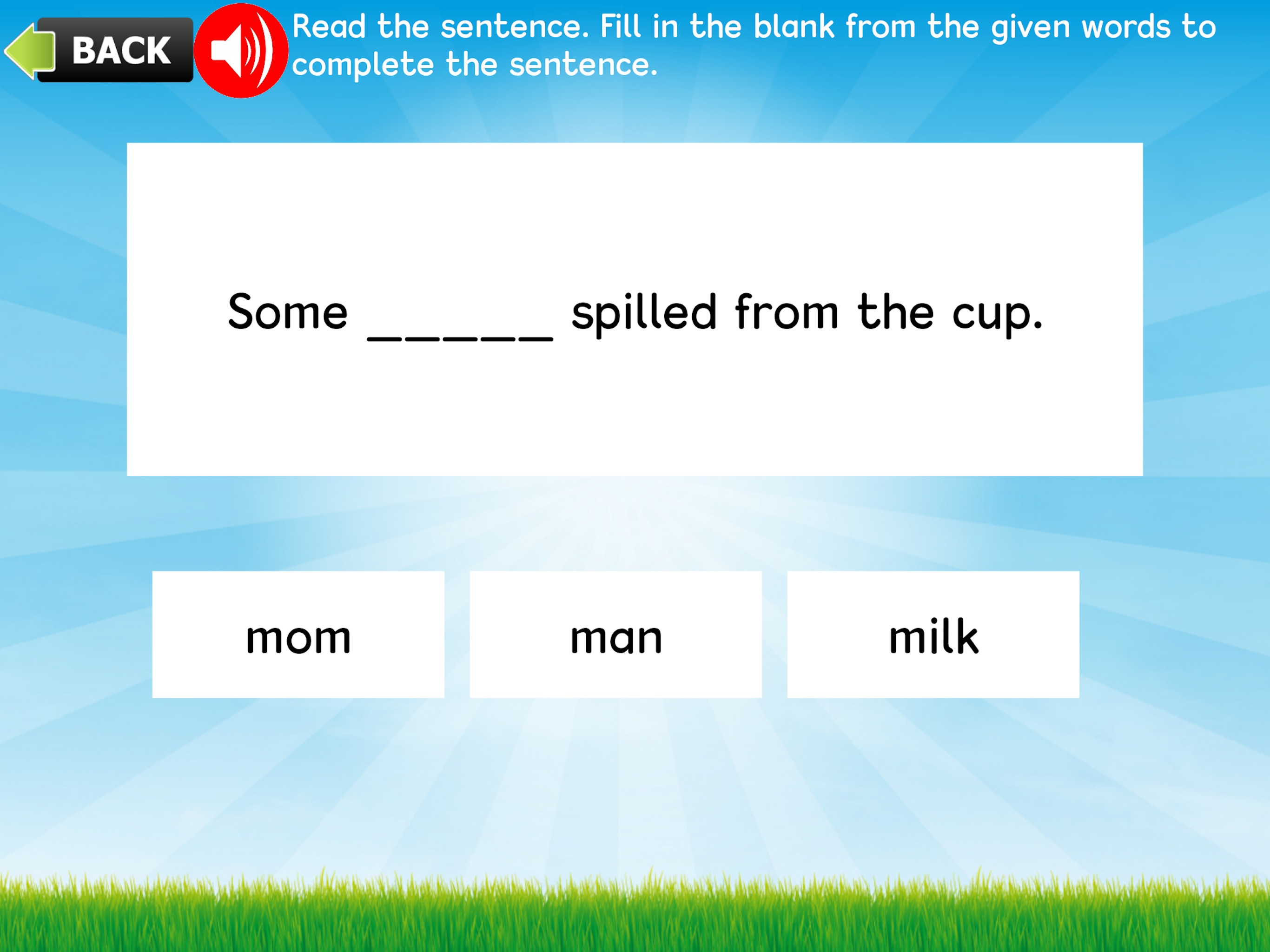 Read Sentences & Comprehension