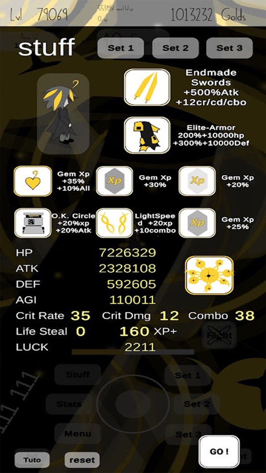 #6. Ashes - Exponential RPG (iOS) 由: Thibault Brouardelle