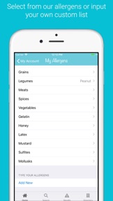 ALLERGEN INSIDE - Food Scanner screenshot