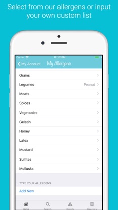 ALLERGEN INSIDE - Food Scanner screenshot 1
