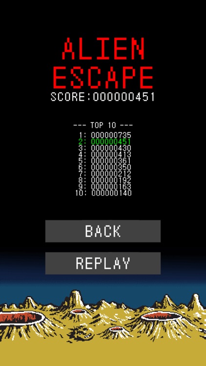 Alien Invader Escape