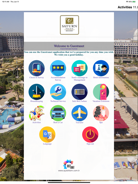 Screenshot #6 pour Saturn Palace Resort