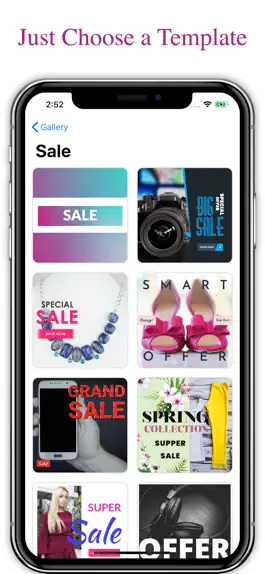 Game screenshot Sales Banner Maker For Insta hack