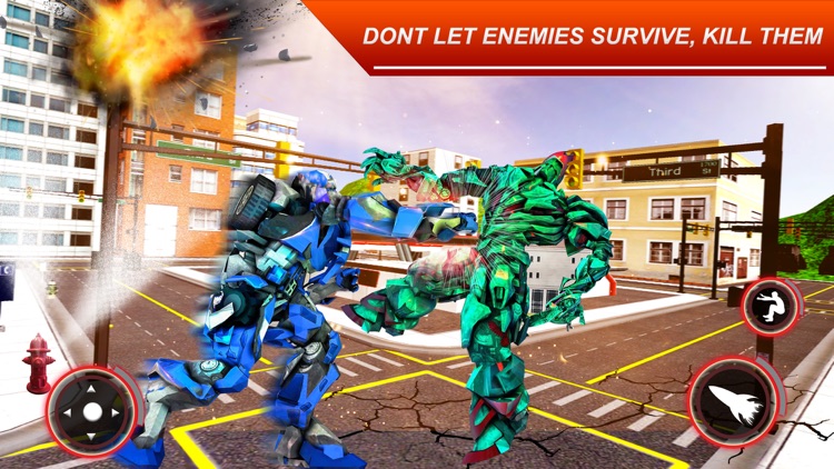 MorphoBot War: Steel Robots 3D screenshot-3