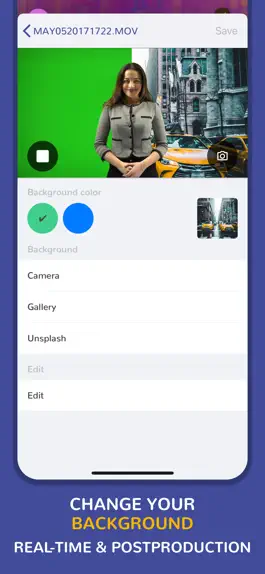 Game screenshot Teleprompter Pro Green Screen apk