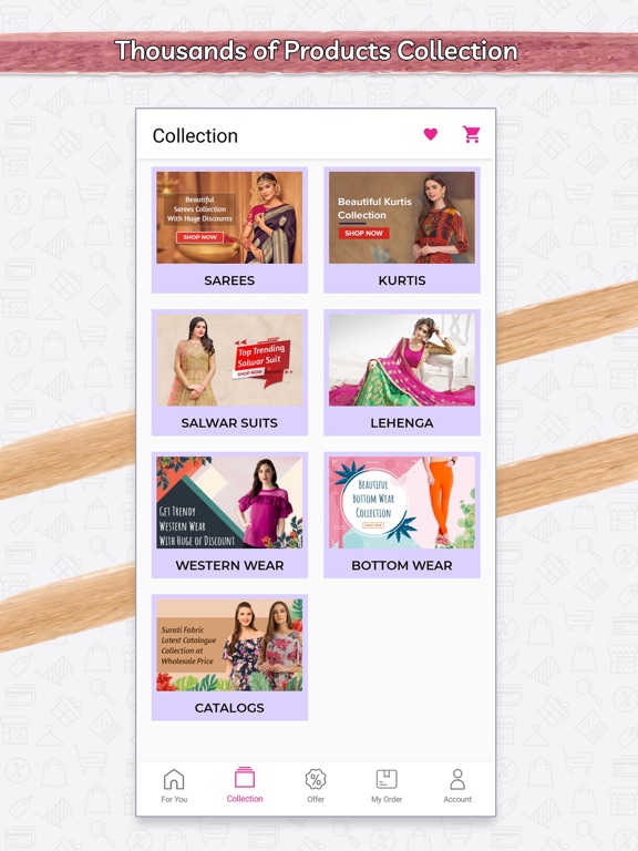 Screenshot #5 pour Surati Fabric : Sarees Kurtis
