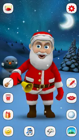 Game screenshot Говорящий Санта Клаус apk
