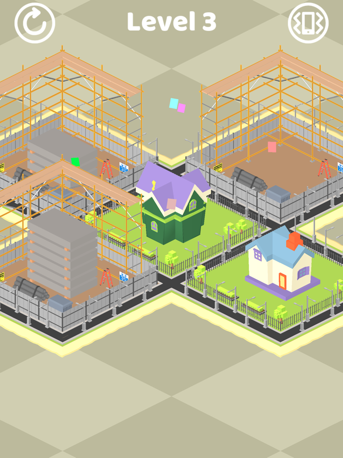 House Sort Color Puzzle