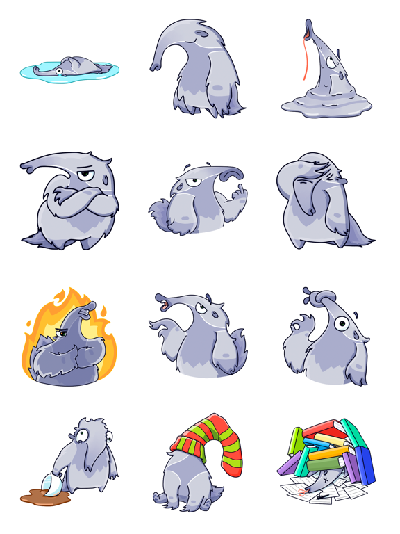 Screenshot #4 pour Anteater Stickers