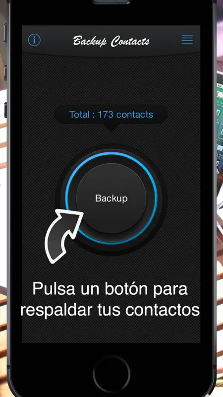 Backup Contactos screenshot 3 of 5