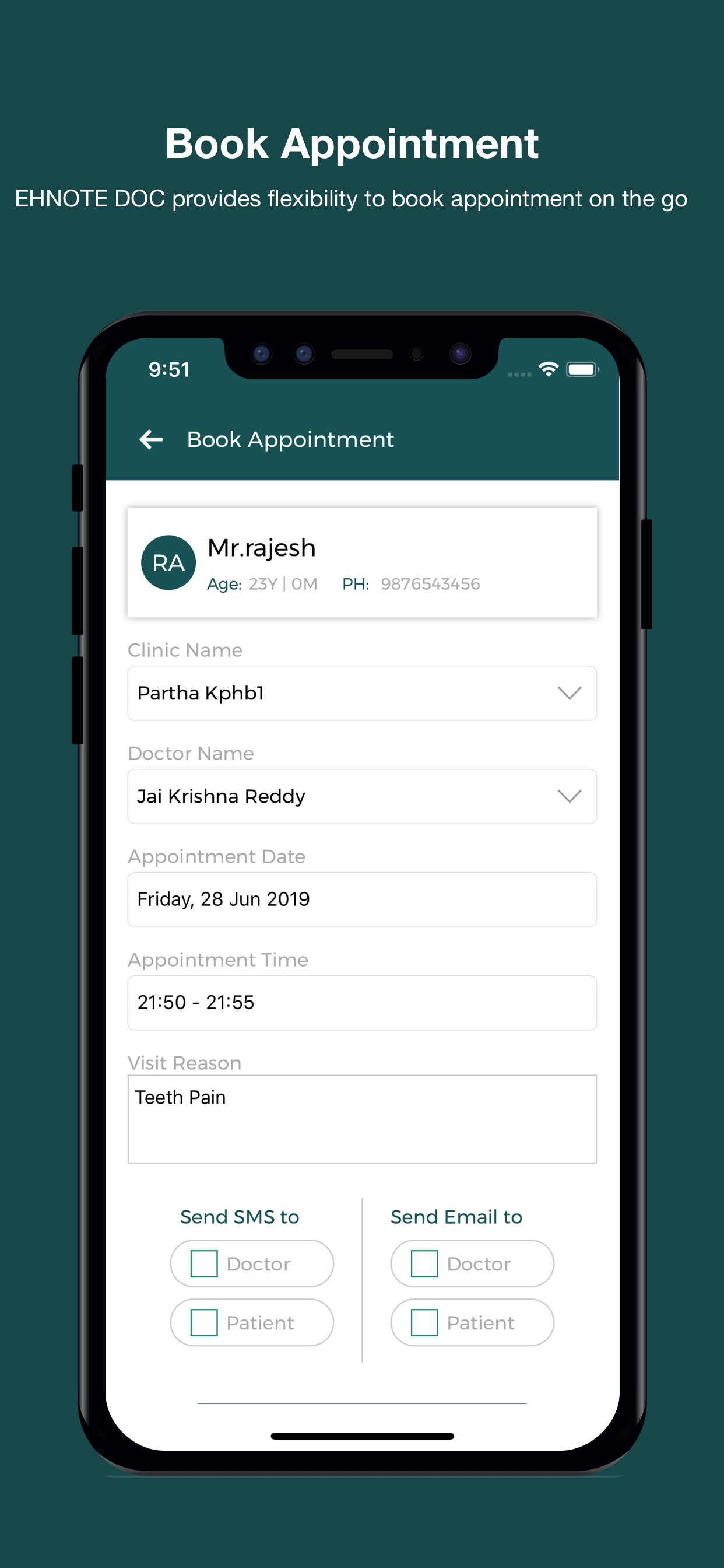 EHNOTE Doc - For Doctors screenshot 4
