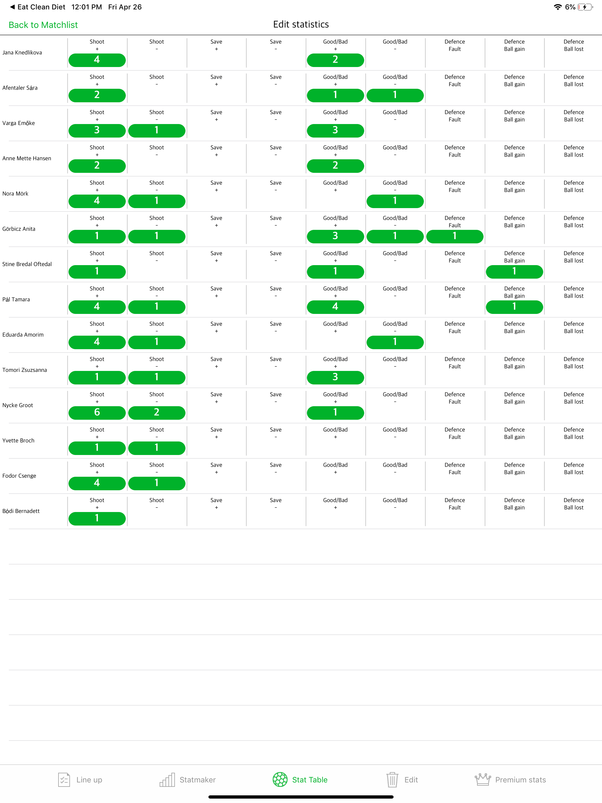 SportStatsCreator screenshot 6