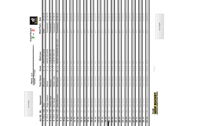 Matside Wrestling Team Stats screenshot-6