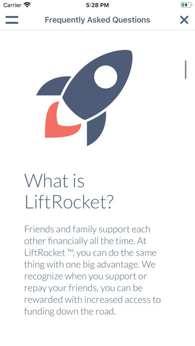 LiftRocket screenshot 2