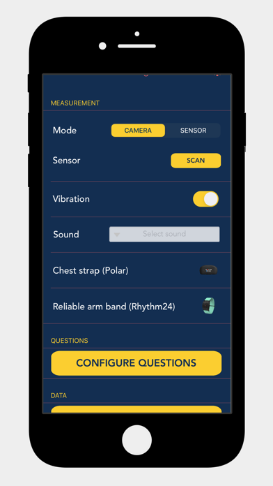 HRV4Biofeedback Screenshot