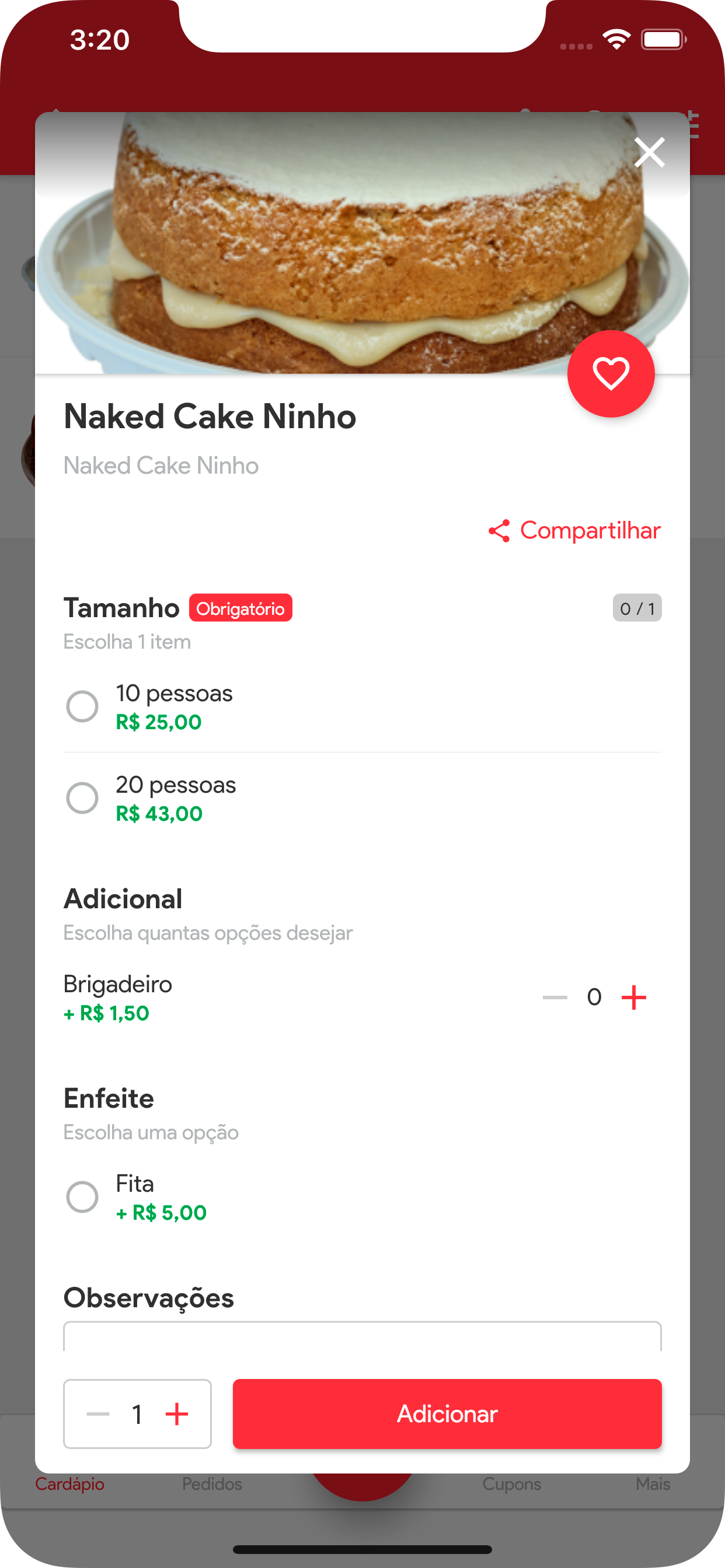 Tetê Bolos screenshot 3