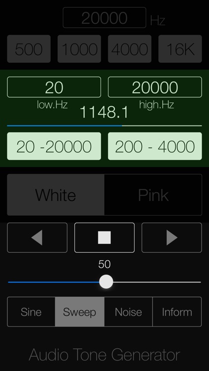 Audio Tone Generator Lite