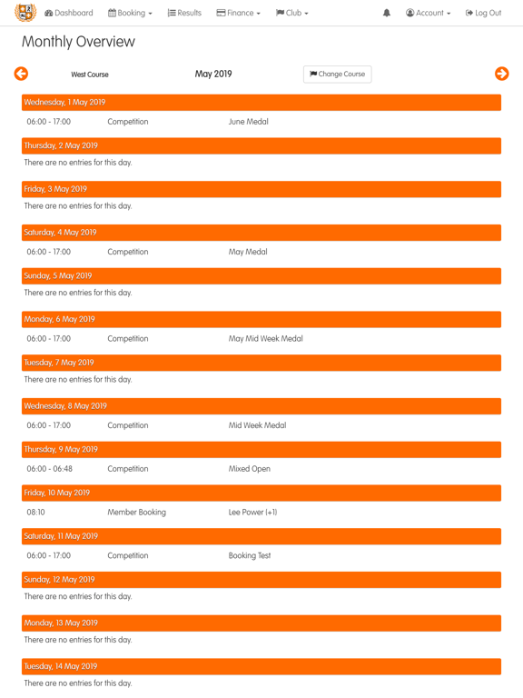 ClubV1 Members Hub iPad screenshot