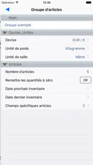 stock control iPhone Captures Décran 4