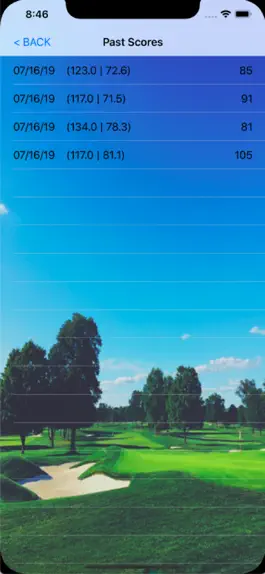 Game screenshot Handicap Caddie apk