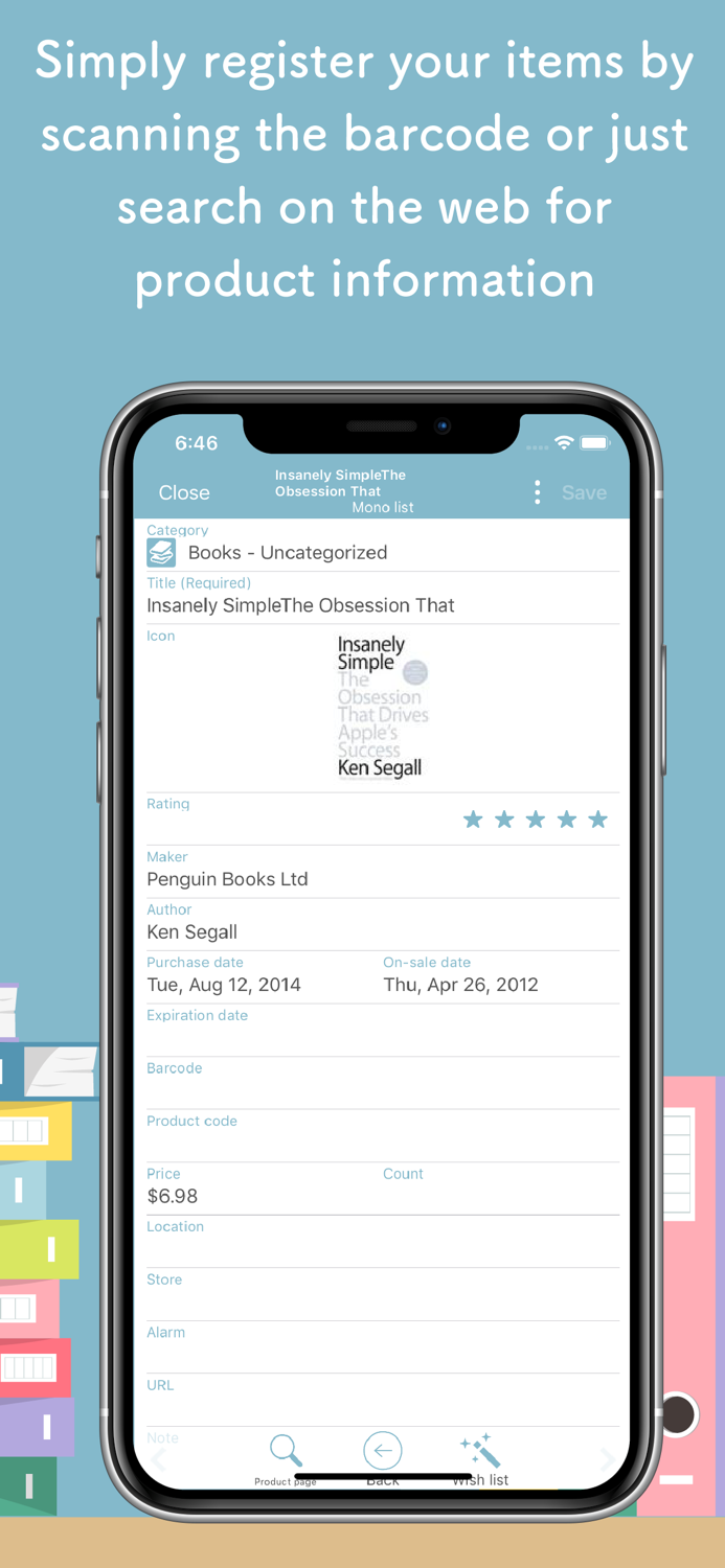 monoca - manage collections
