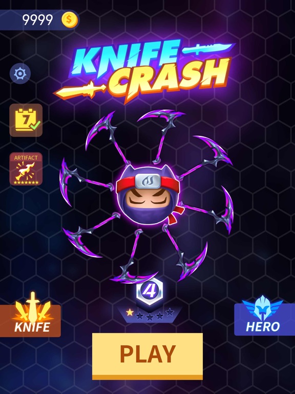 Screenshot #4 pour Knives Crash